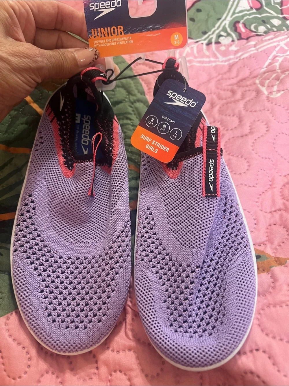 Junior Speedo Surf shoes NWT M 2/3